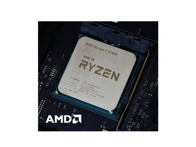 El procesador AMD Ryzen 7 5700G de la serie 5000 ofrece un rendimiento excepcional para juegos y creación de contenido.