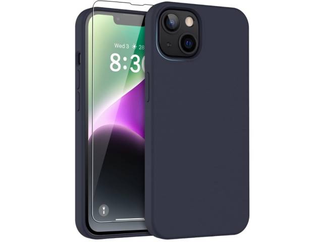 Protege tu iPhone  con estilo con esta funda de silicona. Fabricada con silicona suave y flexible, esta funda se adapta perfectamente a tu teléfono y lo protege de arañazos, golpes y caídas.