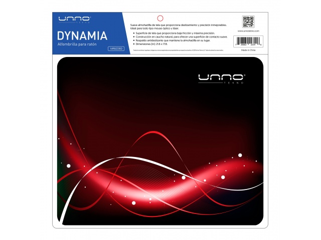 Dale vida a tu escritorio con el Mousepad Unno Antideslizante de 216x178mm en rojo. Su superficie antideslizante garantiza un control óptimo del ratón, perfecto para largas horas de uso. Compacto y funcional, es el complemento ideal para cualquier entorno