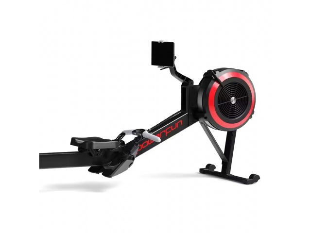 La Máquina para Remo ThinkRider PowerFun R500 es perfecta para quienes buscan un entrenamiento efectivo. Con capacidad de hasta 135 kg, proporciona resistencia y durabilidad. Su diseño negro moderno la hace ideal para cualquier sala de ejercicios. ¡Remar 