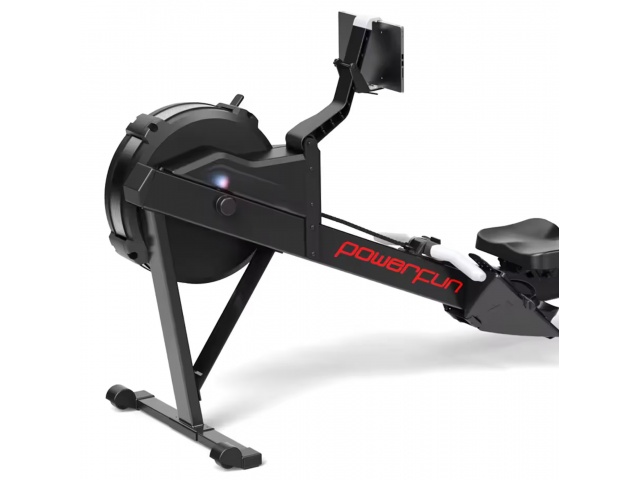 La Máquina para Remo ThinkRider PowerFun R500 es perfecta para quienes buscan un entrenamiento efectivo. Con capacidad de hasta 135 kg, proporciona resistencia y durabilidad. Su diseño negro moderno la hace ideal para cualquier sala de ejercicios. ¡Remar 