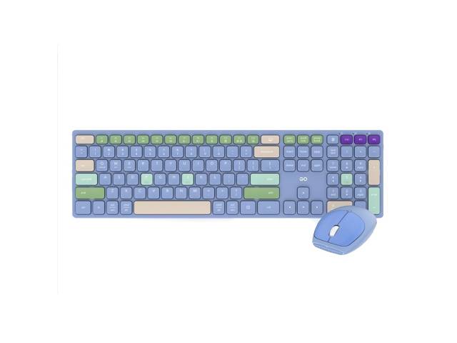 Mejora tu productividad con el  kit Teclado y Mouse Inalámbrico WK895 Gris. Este combo ofrece un diseño ergonómico, conexión Bluetooth de alta velocidad y batería de larga duración.