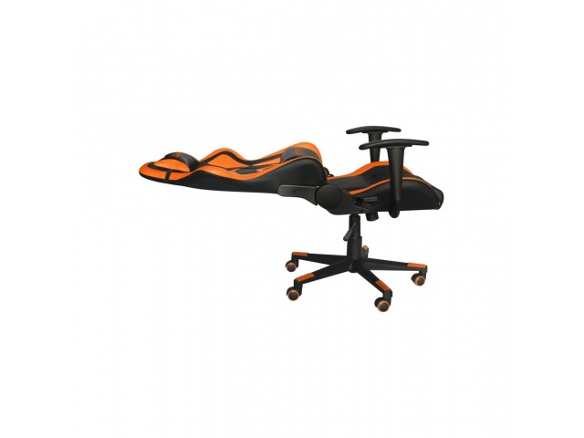 La Silla Gaming Marvo CH-106 es tu compañera ideal para largas sesiones de juego. Con giro de 360° y respaldo reclinable hasta 180°, ofrece comodidad y soporte excepcionales. Su elegante diseño negro complementa cualquier setup