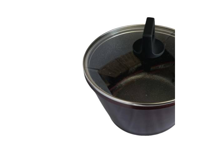 Cocina con facilidad y estilo con la Olla con Mango Antiadherente COMET 18cm Negro. Su superficie antiadherente facilita la limpieza y evita que los alimentos se peguen. Además, su mango antiadherente te ofrece un agarre cómodo y seguro.