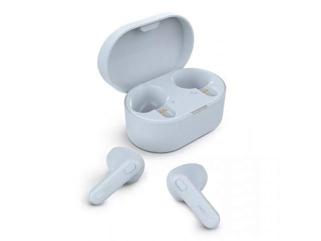 Experimenta la libertad del sonido con los Auriculares Inalámbricos BT Philips TAT1138. Con un diseño compacto en azul y tecnología IPX4, son perfectos para cualquier actividad. Con 10mW de potencia y control de calidad de audio, disfrutarás de tu música 