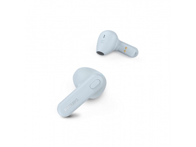 Experimenta la libertad del sonido con los Auriculares Inalámbricos BT Philips TAT1138. Con un diseño compacto en azul y tecnología IPX4, son perfectos para cualquier actividad. Con 10mW de potencia y control de calidad de audio, disfrutarás de tu música 