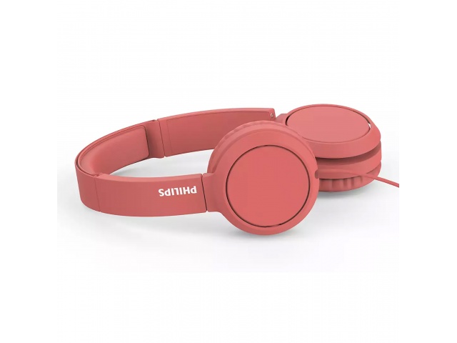 Experimenta la calidad de audio con los auriculares Philips Tah4105. Con drivers de 32mm y diseño vibrante en rojo, son ideales para tus momentos musicales. ¡Consíguelo ahora!