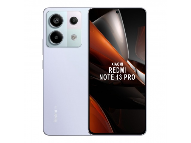 "Descubre el Xiaomi Redmi Note 13 Pro de 6,67'' 5G. Con 12 GB de RAM y 512 GB de almacenamiento, combina estilo y rendimiento en vibrante color violeta. ¡Consíguelo ya!" 