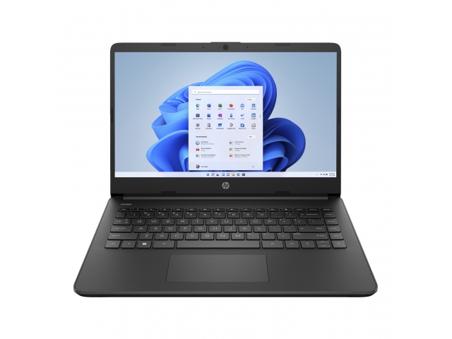 El HP Notebook 14-DQ0020NR es un portátil ligero de 14 pulgadas con pantalla de 1366 x 768 píxeles. Equipado con un procesador Intel Celeron N4120, 4 GB de RAM y 64 GB de almacenamiento eMMC, ofrece un rendimiento ágil. Ideal para estudiar, trabajar y dis