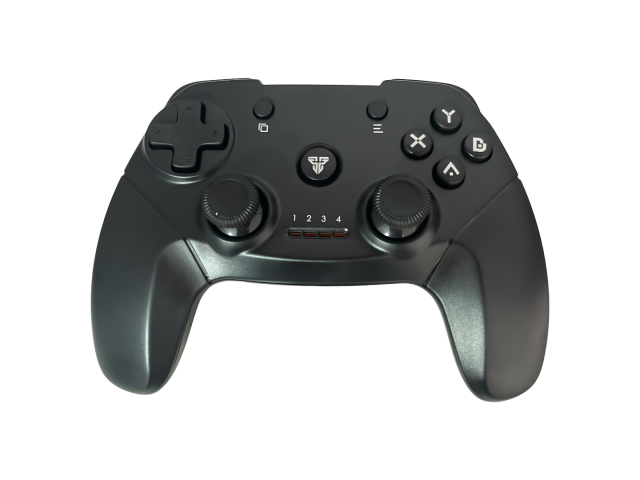 El joystick Fantech WGP12 Revolver II Wireless es un controlador ergonómico diseñado para PS3 y PC. Ofrece comodidad en el agarre, conexión inalámbrica de 24 GHz y una batería de iones de litio con hasta 10 horas de duración. Ideal para gamers que buscan 