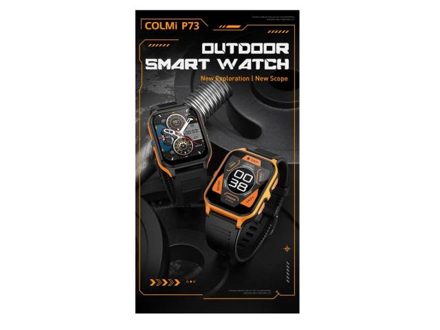 Descubre el Reloj inteligente Smartwatch Colmi P73 Orange tu compañero ideal para monitorear tu salud y mantenerte conectado. Estilo y funcionalidad en tu muñeca. ¡Hazlo tuyo hoy!