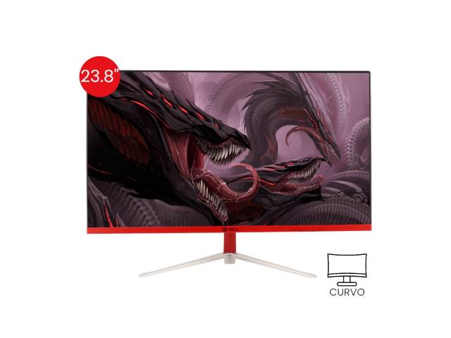 Descubre la inmersión total con nuestro Monitor Curvo de 23.8%u2033 VA. Disfruta de gráficos Full HD 1920×1080 y una experiencia de juego envolvente. ¡Potencia tu rendimiento!