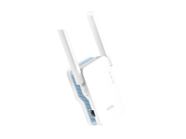 Amplía tu conexión con el Extensor de Rango de Banda Dual WiFi Cudy AC1200 en blanco. Disfruta de internet rápido y estable en cada rincón de tu hogar. ¡Conéctate sin límites! 