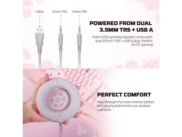 El Combo Gamer 5 en 1 P51 Pink Sakura de Fantech es la combinación perfecta de diversión y estilo. Diseñado para gamers que buscan destacar, incluye todo lo esencial para jugar cómodamente. 