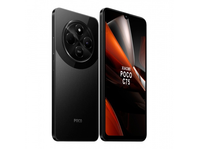 Experimenta la elegancia negra del Xiaomi Poco C75. Con su pantalla de 6,88", conectividad 4G, 6GB de RAM y 128GB de almacenamiento, este smartphone te brindará un rendimiento confiable y una cámara de 50MP impresionante. ¡Sumérgete en la innovación de Xi