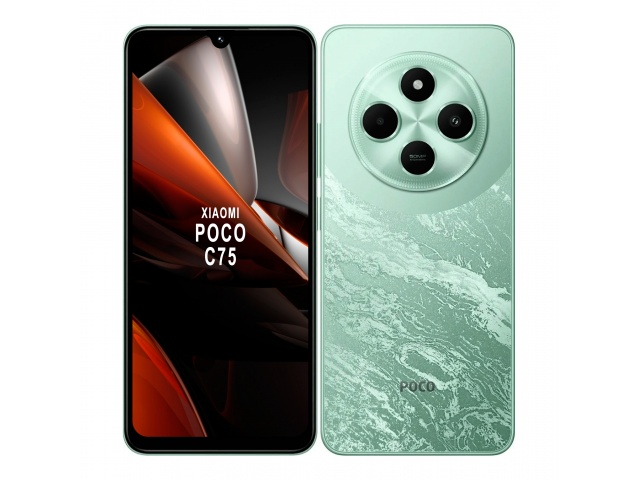 Déjate cautivar por el Xiaomi Poco C75 en un elegante color verde. Este dispositivo cuenta con una pantalla de 6,88", conectividad 4G, 8GB de RAM y 256GB de almacenamiento, ofreciéndote un rendimiento sólido y una cámara de 50MP. ¡Conéctate a la tecnologí