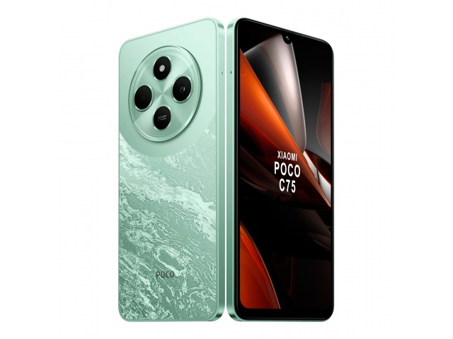 Déjate cautivar por el Xiaomi Poco C75 en un elegante color verde. Este dispositivo cuenta con una pantalla de 6,88", conectividad 4G, 8GB de RAM y 256GB de almacenamiento, ofreciéndote un rendimiento sólido y una cámara de 50MP. ¡Conéctate a la tecnologí