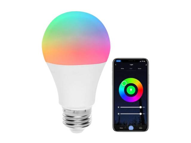 Transforma tu hogar con la Lámpara LED RGB WiFi Tuya Smart. Con su control a través de la app, podrás personalizar la iluminación con millones de colores y programar horarios. ¡Dale vida a tus espacios con esta lámpara inteligente y moderna! 