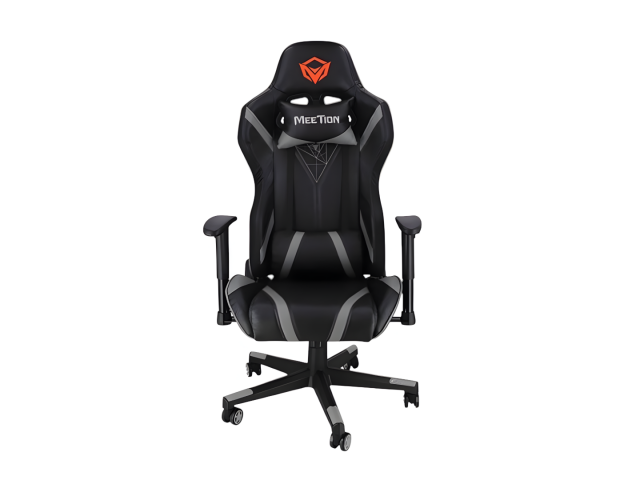 Descubre la Silla Gamer Meetion MT-CHR15 en negro y gris, diseñada para ofrecerte la máxima comodidad mientras juegas. Su estructura ergonómica y ajustable te permitirá disfrutar de largas sesiones sin fatiga. ¡Haz de tu espacio de juego un lugar único y 