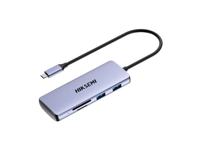 Simplifica tu conexión con la Docking Station Hiksemi DS8 USB-C 100W. Ofrece puertos para HDMI, USB y SD, permitiendo una integración perfecta de dispositivos. Ideal para quienes buscan eficiencia y rendimiento, esta estación de acoplamiento es el complem