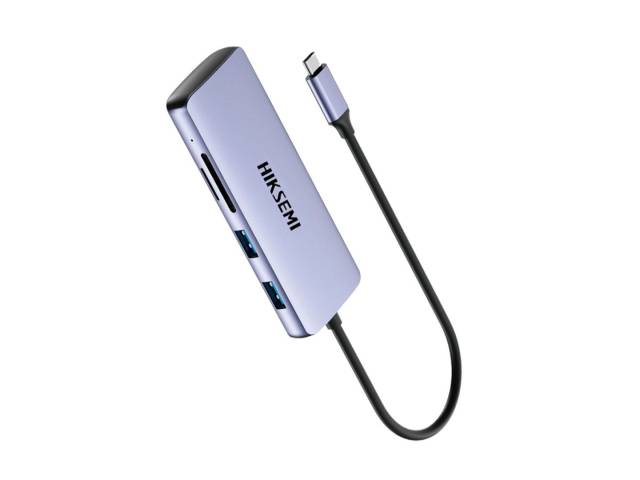 Simplifica tu conexión con la Docking Station Hiksemi DS8 USB-C 100W. Ofrece puertos para HDMI, USB y SD, permitiendo una integración perfecta de dispositivos. Ideal para quienes buscan eficiencia y rendimiento, esta estación de acoplamiento es el complem