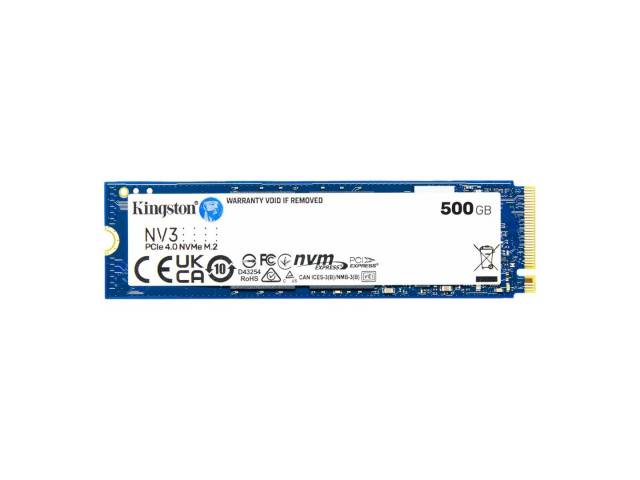 Descubre la velocidad del Kingston SSD PCIe NVMe NV3 de 1TB GEN 4.0. Este SSD de última generación ofrece transferencias rápidas y una capacidad impresionante, ideal para mejorar la respuesta de tu sistema. Con tecnología 3D.