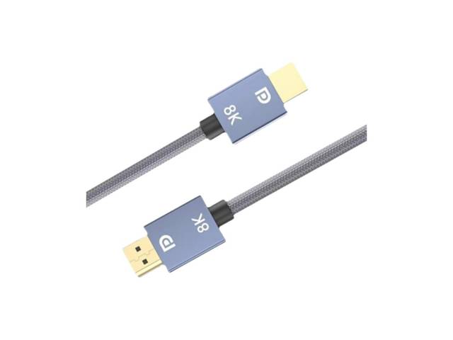 Eleva tu experiencia multimedia con el Cable Display Port 1.4 Macho-Macho de 2 metros. Compatible con 8K a 60Hz y 4K a 120Hz, ofrece una transmisión de video impecable. Ideal para monitores y proyectores, es la solución perfecta para tus necesidades de al