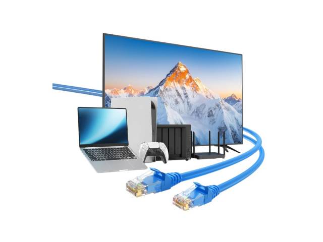 Descubre el rendimiento superior del Cable de Red Ethernet RJ45 UTP Cat6. Con velocidades de hasta 10 Gbps, es ideal para aplicaciones exigentes como gaming y streaming en 4K. Su diseño eficiente garantiza una conexión estable y rápida. ¡Haz que tu red fu