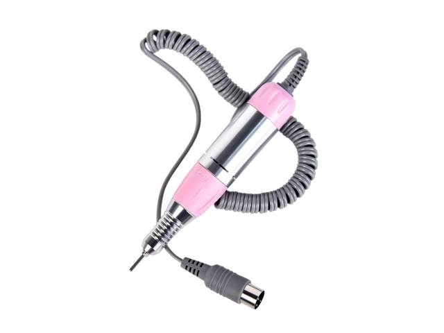 Potencia y estilo se unen en el Lápiz para Torno de Uñas de 12V. Con 35,000 RPM MAX y conector de 5 pines, es perfecto para manicuras y pedicuras profesionales. Su diseño rosa añade un toque chic a tu kit de belleza. ¡Logra resultados impecables con facil