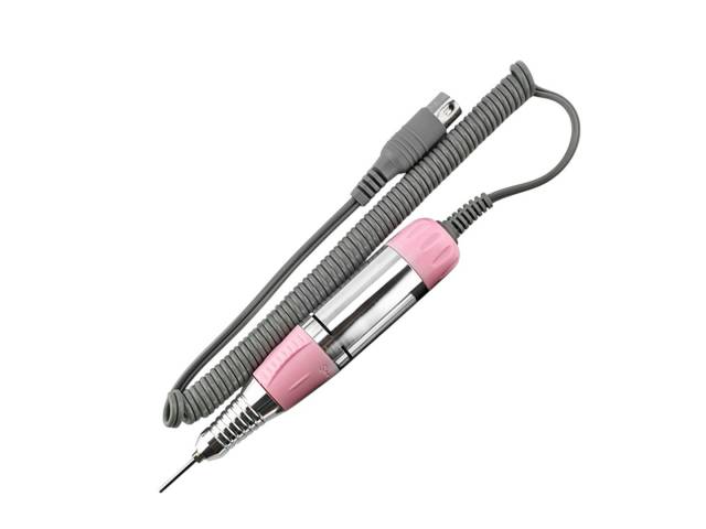 Potencia y estilo se unen en el Lápiz para Torno de Uñas de 12V. Con 35,000 RPM MAX y conector de 5 pines, es perfecto para manicuras y pedicuras profesionales. Su diseño rosa añade un toque chic a tu kit de belleza. ¡Logra resultados impecables con facil