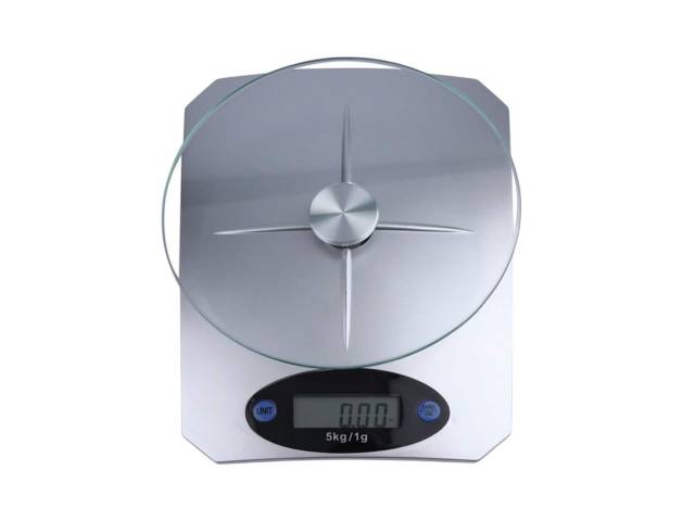 Optimiza tus preparaciones con la Balanza Digital de Cocina, que alcanza hasta 5 kg. Su pantalla digital te ofrece lecturas claras y precisas. Ideal para medir ingredientes con exactitud, es perfecta para cualquier amante de la cocina. 