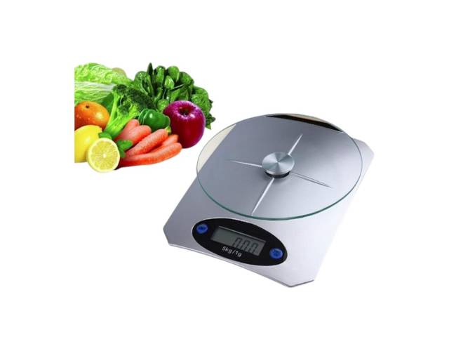 Optimiza tus preparaciones con la Balanza Digital de Cocina, que alcanza hasta 5 kg. Su pantalla digital te ofrece lecturas claras y precisas. Ideal para medir ingredientes con exactitud, es perfecta para cualquier amante de la cocina. 