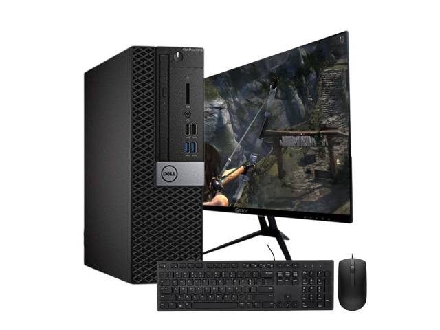 Experimenta la combinación perfecta de potencia y visualización con el paquete Dell OptiPlex 5050 SFF (Core i5, 8GB, 256GB) y el monitor Dell Tero de 24". Una solución de escritorio integrada que te brindará una experiencia de trabajo fluida y eficiente. 