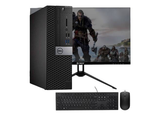 Experimenta la combinación perfecta de potencia y visualización con el paquete Dell OptiPlex 5050 SFF (Core i5, 8GB, 256GB) y el monitor Dell Tero de 27". Una solución de escritorio integrada que te brindará una experiencia de trabajo fluida y eficiente. 