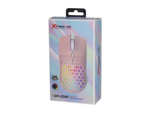 El Mouse Gamer Xtrike Me RGB es la herramienta ideal para gamers. Con su diseño atractivo y tecnología de retroiluminación, combina funcionalidad y estilo. Mejora tu precisión y velocidad en cada partida. ¡No te quedes sin el tuyo y lleva tu juego al sigu