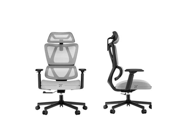 La Silla de Escritorio Ergonómica ProtoArc EC100 es la solución perfecta para quienes buscan confort y funcionalidad. Ajustable hasta 130° y con rotación de 360°, se adapta a tus necesidades. Su diseño ergonómico promueve una postura saludable. 