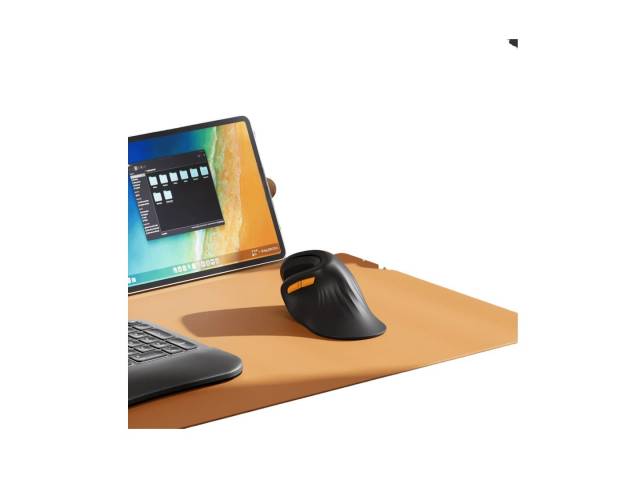 Optimiza tu confort con el Mouse Diestro Ergonómico Vertical Bluetooth ProtoArc EM11-NL. Diseñado para reducir la fatiga, su forma vertical se adapta perfectamente a tu mano. Con su elegante acabado negro y conectividad Bluetooth, es perfecto para cualqui