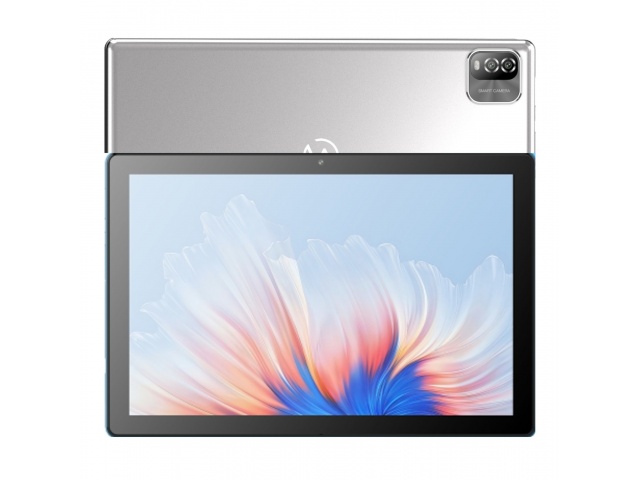 La Tablet Pritom M10 Max es tu compañera ideal para la vida diaria. Con pantalla de 10,1'', 3GB de RAM y 64GB de almacenamiento, ofrece una experiencia fluida y eficiente. Su diseño plateado moderno se adapta a cualquier estilo. 