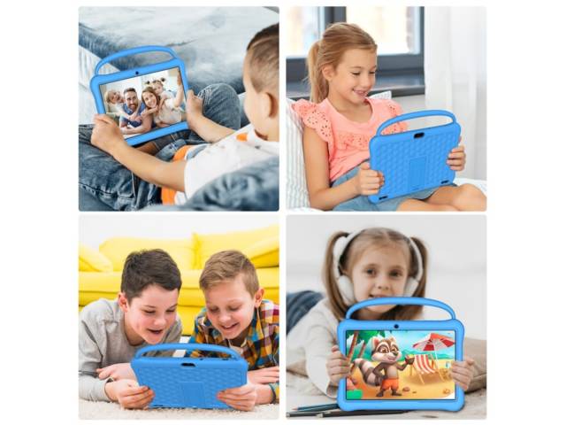 Descubre la Tablet Vasoun M10 Kids, diseñada especialmente para niños. Con pantalla de 10,1'', 2GB de RAM y 64GB de almacenamiento, brinda una experiencia educativa y entretenida. Su bonito color celeste hará que cada aventura sea memorable. ¡Aprender nun