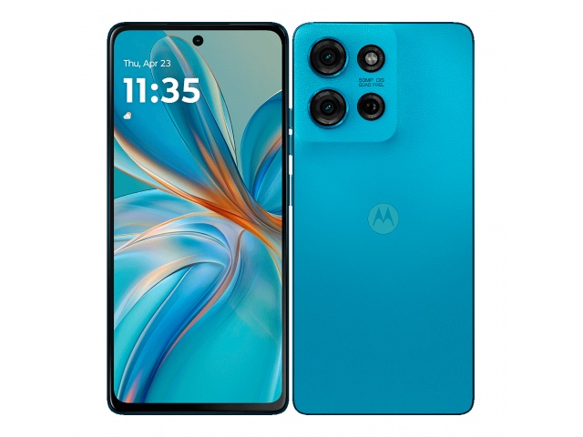 Potencia y elegancia se unen en el Motorola G75. Con una pantalla de 6,78'', 5G, 8 GB de RAM y 256 GB de almacenamiento, este smartphone azul te ofrece todo lo que necesitas. 