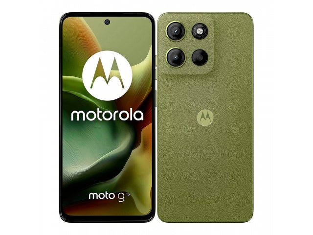 Potencia y diseño se unen en el Motorola G15 verde. Con 6,72'' de pantalla, 4G, 4 GB de RAM y 256 GB de almacenamiento, captura cada detalle con su cámara dual de 50 MP. ¡No te lo pierdas!  