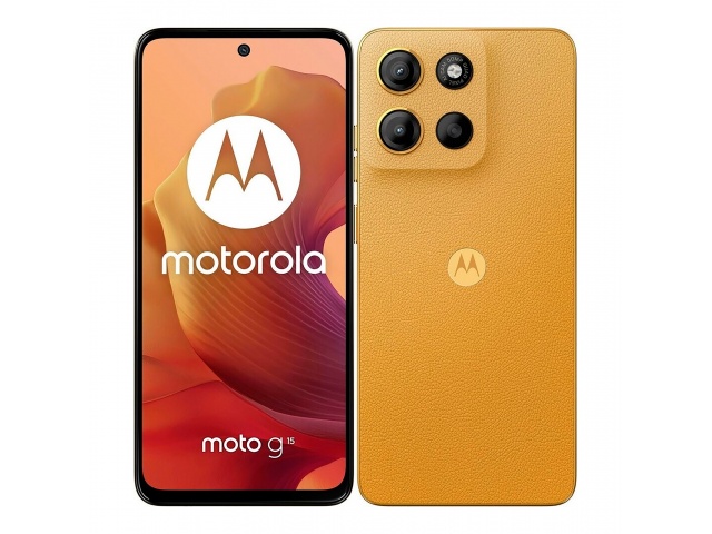 Descubre el Motorola G15 en vibrante naranja. Con pantalla de 6,72'', 4G, 4 GB de RAM y 256 GB de almacenamiento, captura momentos únicos con su cámara dual de 50 MP. 