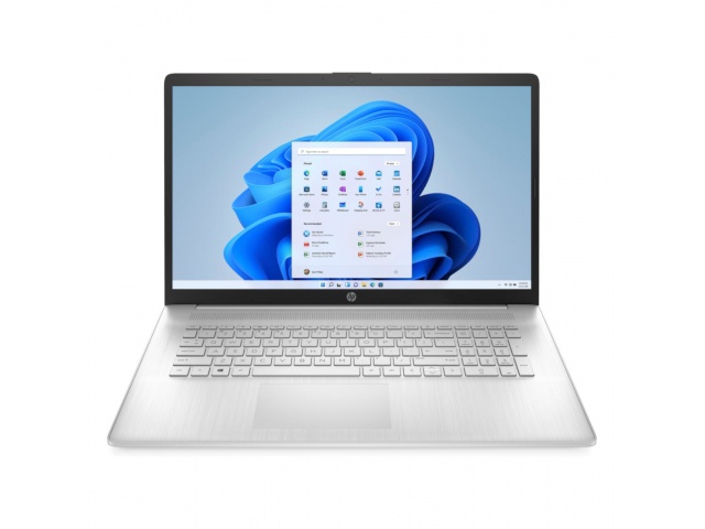 La Notebook HP de 17,3'' es ideal para tus necesidades diarias. Equipado con un potente Core i5, 8 GB de RAM y 256 GB de almacenamiento, garantiza fluidez en tus tareas. Su diseño plateado y Windows 11 la hacen irresistible. ¡Consíguela ya!  