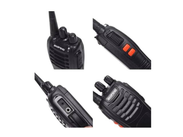 ¡Conéctate sin límites con los Handies Walkie Talkie Baofeng BF888S! Con un alcance de hasta 3 km, 16 canales y linterna integrada, son perfectos para aventuras al aire libre. ¡Comunicación clara y efectiva en cualquier lugar!  