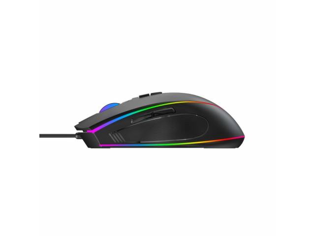 Mejora tu rendimiento en el juego con el Mouse Gamer Havit. Con un cable de 1.5m y retroiluminación, este mouse combina diseño y funcionalidad, asegurando que cada clic sea preciso. ¡Prepárate para conquistar el campo de batalla con estilo!  