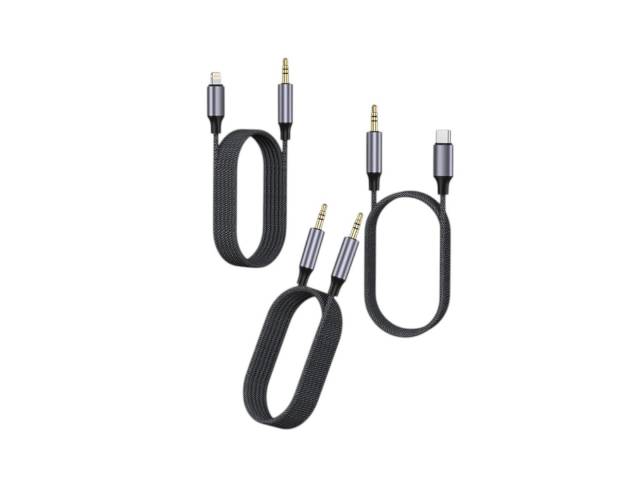 El Cable de Audio de 3.5 mm a Tipo-C BM31 Metálico de Foneng es la solución ideal para quienes buscan calidad y estilo. Con un diseño elegante y robusto, este cable permite una conexión estable y clara, asegurando que tu experiencia de audio sea siempre l