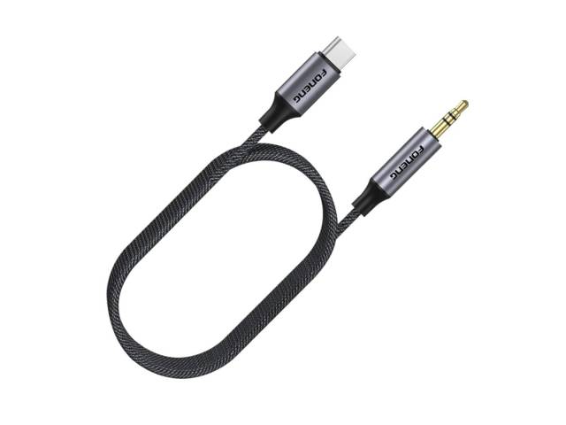 El Cable de Audio de 3.5 mm a Tipo-C BM31 Metálico de Foneng es la solución ideal para quienes buscan calidad y estilo. Con un diseño elegante y robusto, este cable permite una conexión estable y clara, asegurando que tu experiencia de audio sea siempre l