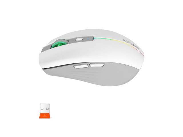 Descubre el Mouse Inalámbrico BTM002 Bt White de Meetion, un dispositivo versátil y elegante. Con conexión de 2.4GHz y Bluetooth de doble modo, podrás disfrutar de una experiencia sin cables. Su diseño blanco y moderno incluye 5 1 teclas, y su alimentació