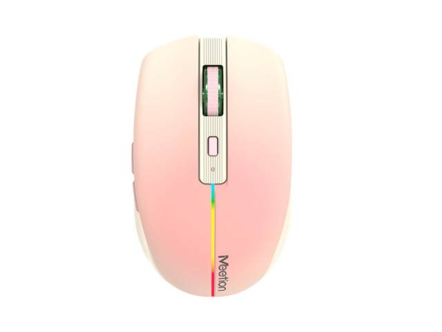 Descubre el Mouse Inalámbrico BTM002 Bt pink de Meetion, un dispositivo versátil y elegante. Con conexión de 2.4GHz y Bluetooth de doble modo, podrás disfrutar de una experiencia sin cables. Su diseño rosa y moderno incluye 5 1 teclas, y su alimentación e