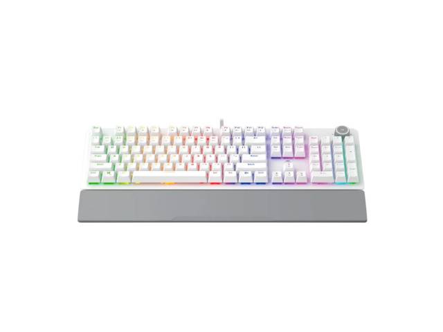 Transforma tu espacio de trabajo o juego con el Teclado Mecánico MK853 v2 Red SW Space Ed de Fantech. Con su tecnología de interruptores mecánicos, disfrutarás de una respuesta táctil excepcional y una precisión mejorada. Además, su diseño estilizado y re